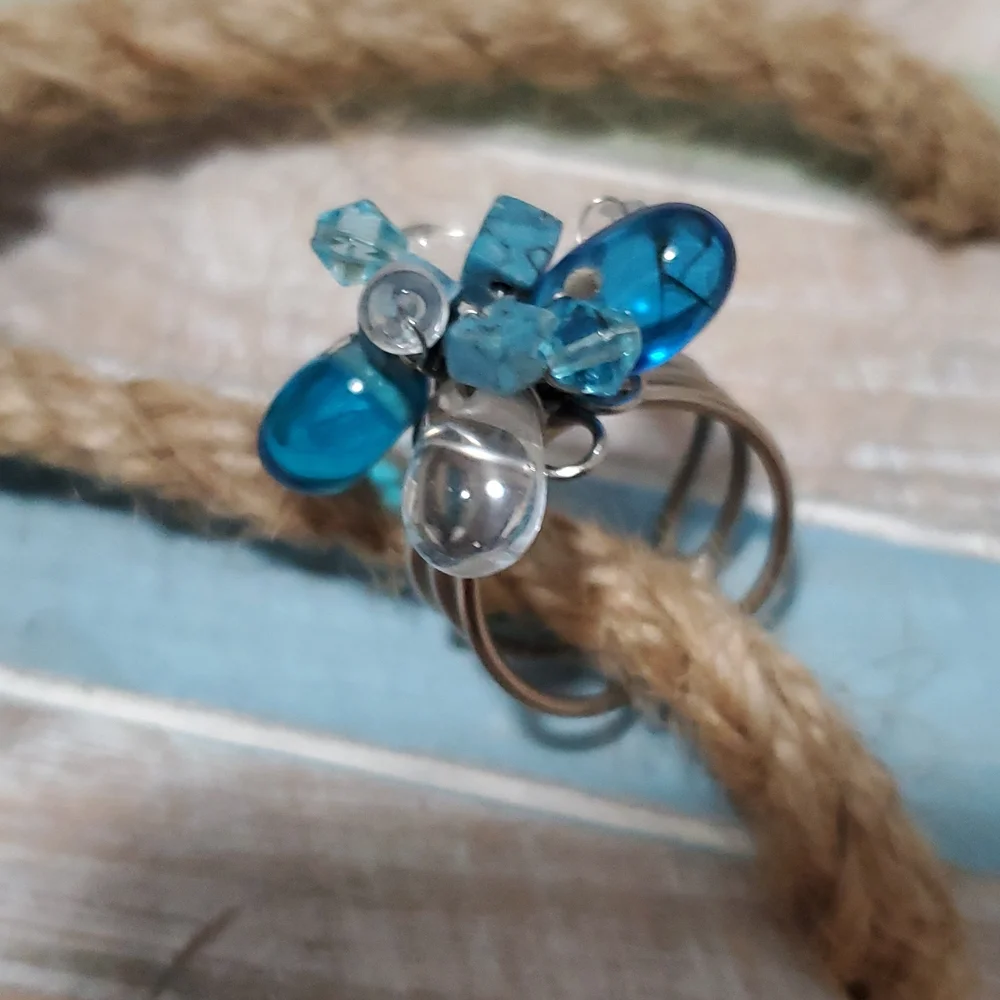 Rock Stone ring. - Picture 2 of 4